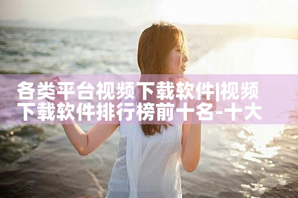 各类平台视频下载软件|P站专业版