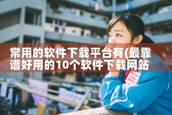 常用的软件下载平台有|糖心Vlog